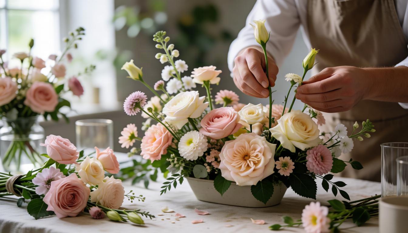 Un projet floral clair